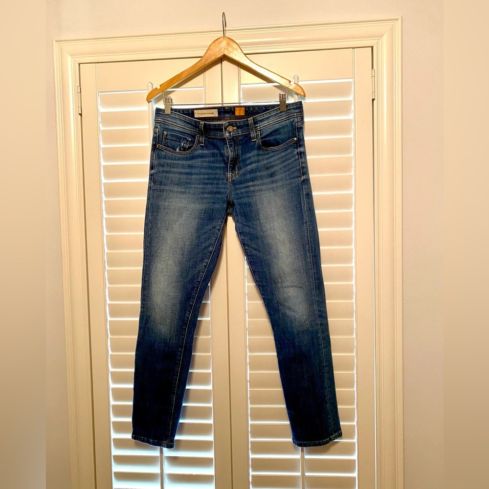 Pilcro and the Letterpress Jeans No29 Hyphen Womens Sz.29 Washed Blue Denim
